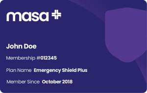 MASA IDCard Purple Shield-Plus
